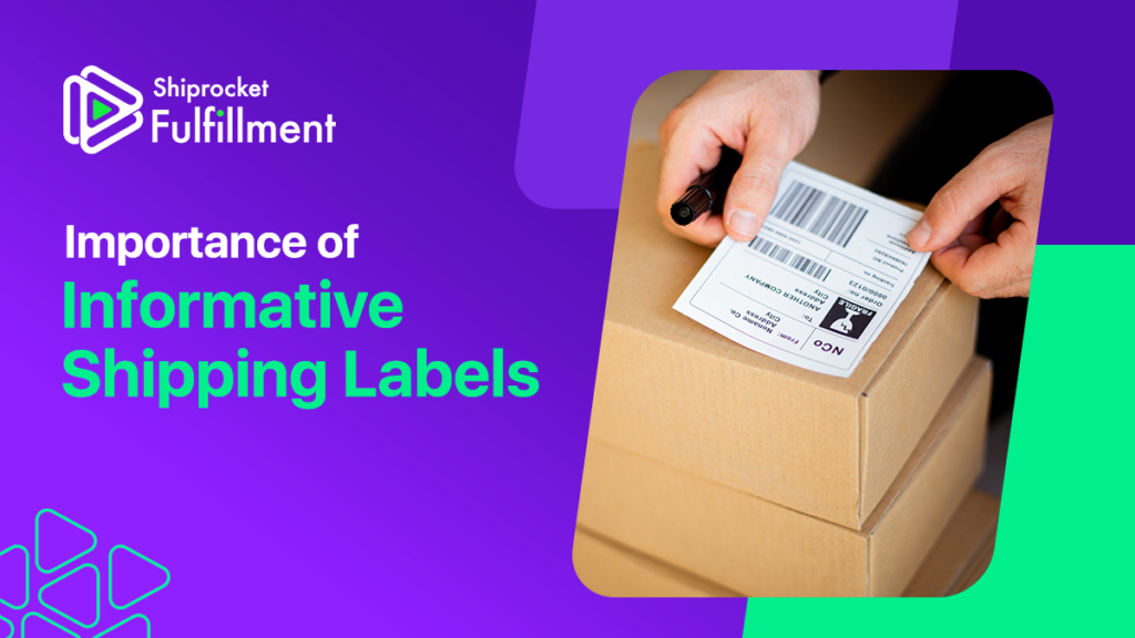 shipping label