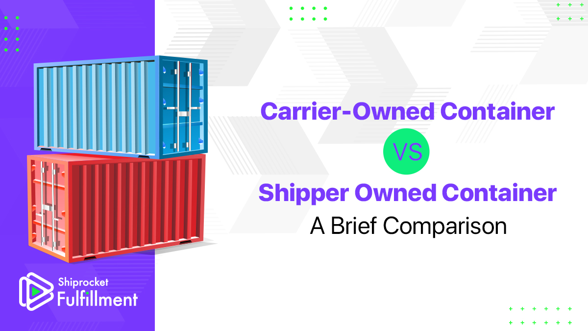 Carrier-owned Container