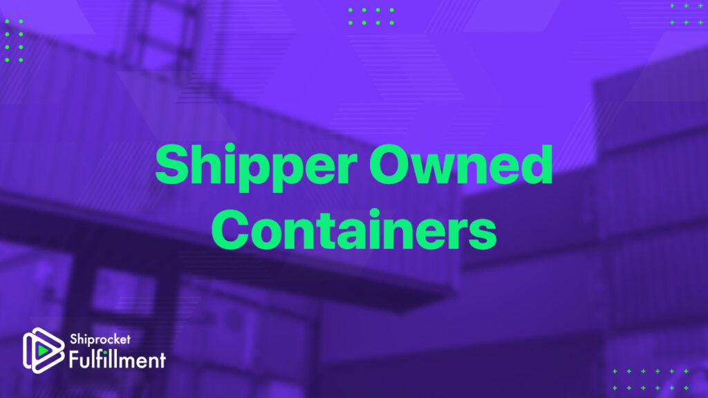 Carrier-owned Container