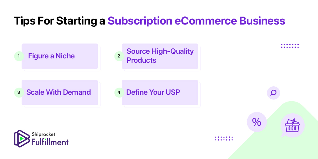 Tips for starting a subscription eCommerce business