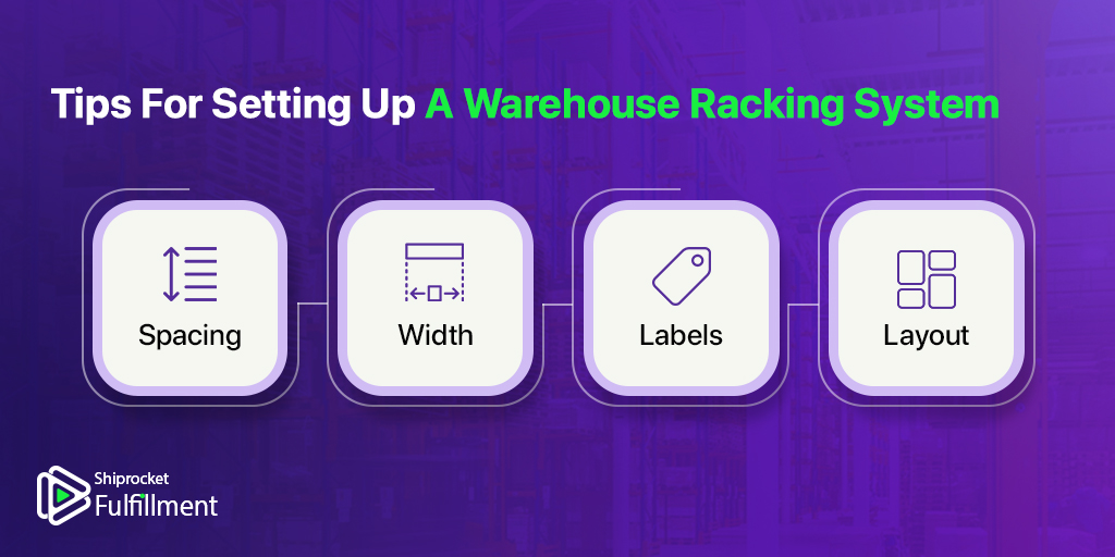 How to setup a warehouse racking system