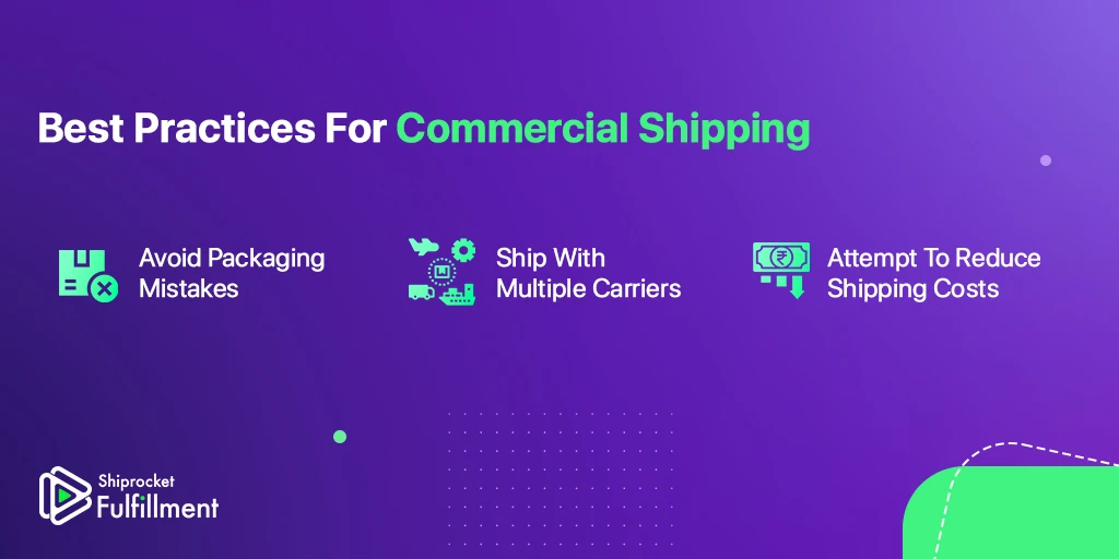 Best Practices for Commercial Shipping